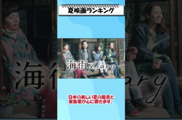 夏映画ランキング！10位～5位まで！#shorts #映画 #夏
