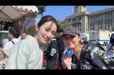 新婚・泉里香「初めてお会いした」大物女優と２ショット！「美人さんの渋滞」「豪華」着物姿も披露
