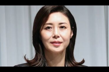 ５１歳・松嶋菜々子にネット驚き「白髪が混じって」「メイク薄い」「ヘアスタイル…」“変ぼう”姿も「綺麗」と朝ドラ沸く