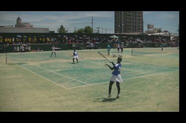 20250731 山口インターハイ ソフトテニ ス 女子団体２回戦 天間麗奈・佐藤紗空(東北) vs 小林麻央・阿部穂花(静岡県富士見)