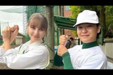 嵐莉菜×制服＝最強！グラウンドに立つ姿にドキッ「何着ても似合うのほんとに天才過ぎます」