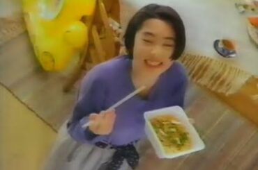 深津絵里 大盛りイカ焼きそば