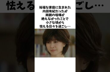 内田有紀の壮絶な生い立ちエピソード #shorts #感動する話