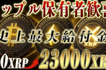 XRP,BTC史上最高レベルに稼げる給付金がついに開始！！