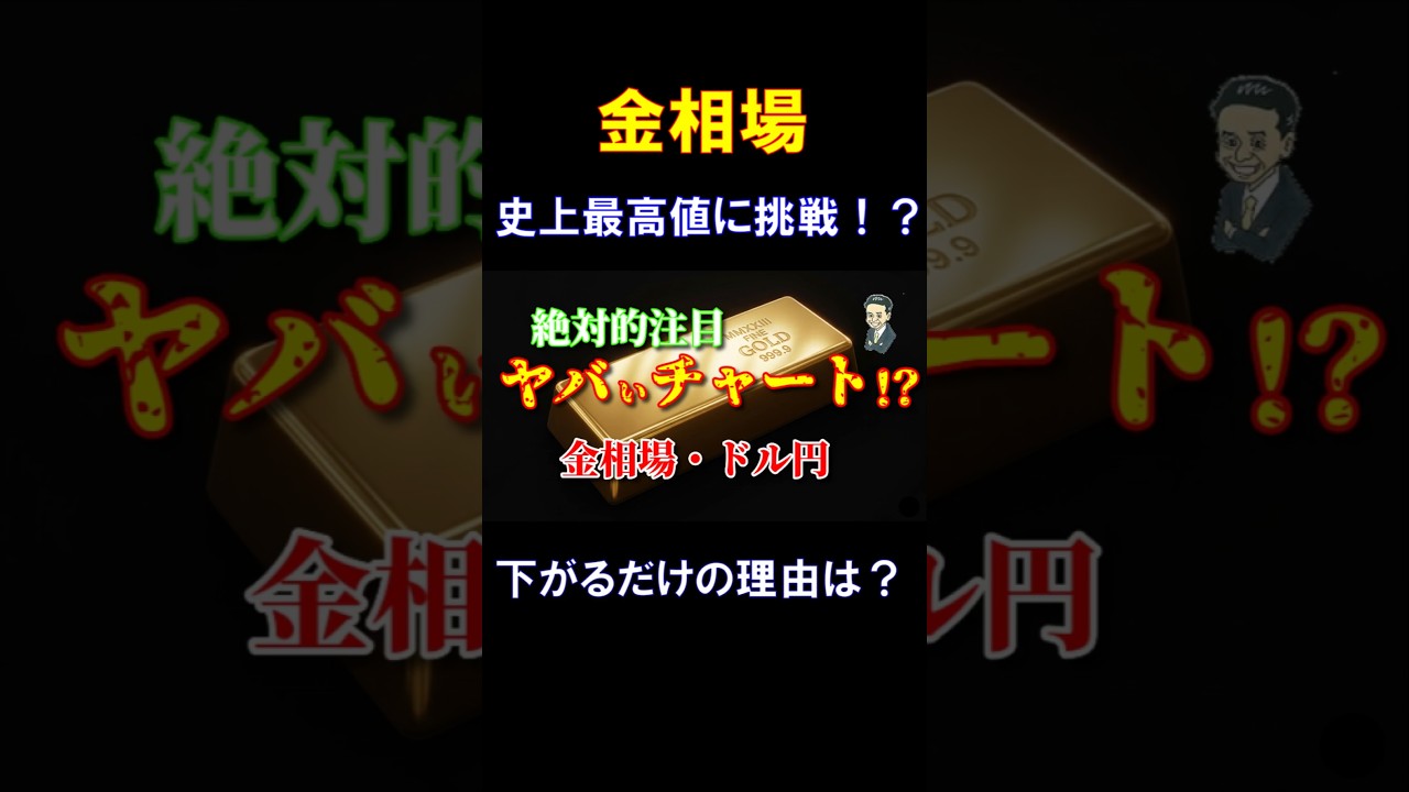 ここまで来ると気にしたい！？ #金価格 #金投資 #金相場