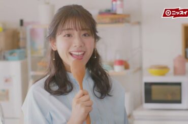 【貴島明日香】  ニッスイ もち麦おにぎり 「朝食レポーター」編 TVCM