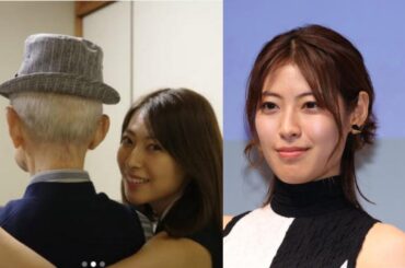 瀧本美織「愛するおじいちゃん、お誕生日おめでとう」100歳祖父の肩を抱いたツーショット公開