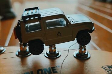 ジムニー　ガチャガチャ　組み立ててみた