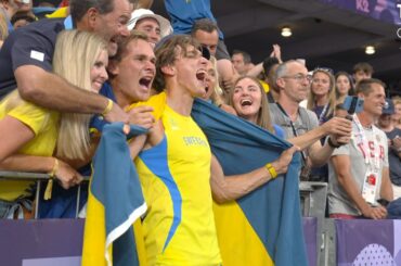 【伝説の跳躍】最終跳躍で世界新記録6m25！まさに鳥人 A.デュプランティス「男子棒高跳 決勝」【パリオリンピック】8月6日(火)深夜3時 バレーボール女子 準々決勝 TBS系列生中継