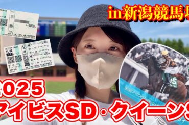【アイビスSD/クイーンS】現地観戦で大勝負！連敗脱出に向け全力応援！in新潟競馬場