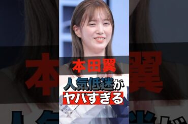 本田翼の人気の低迷がヤバすぎる #shorts #ゴシップ #芸能人 #芸能界  #おもしろい #雑学 #女優 #本田翼