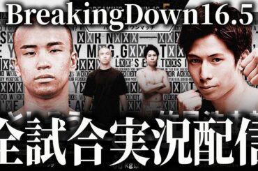 BreakingDown16.5 全試合実況配信 【ブレイキングダウン16.5】