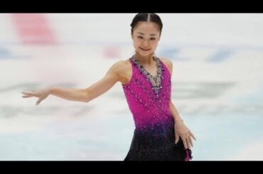 島田麻央、今季初戦SPで暫定首位　鍵山優真を手本に表現力磨く