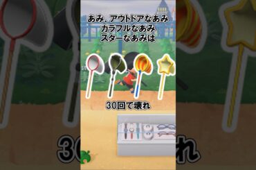 あみと釣り竿の耐久値について@ほのげ