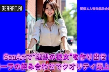【画像生成AI】SeaArt完全攻略！ローラの組み合わせで画像の雰囲気が激変するってホント？