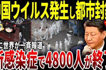 【ゆっくり解説】中国新感染症で都市封鎖！ついに世界が一斉報道。