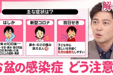 【#みんなのギモン】はしか増…お盆の感染症、どう注意？