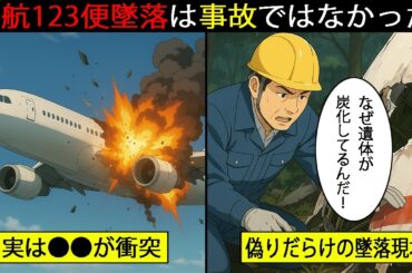 【漫画】やはり事故ではなかった...日航123便墜落の真相がガチでヤバい...