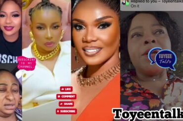 女優のロンケ・オショディ・オケ、ローラ姉妹、アルハジャ・リジー・アンジョリンの間に何が起こったのか🤷🏽‍♀️😱😭