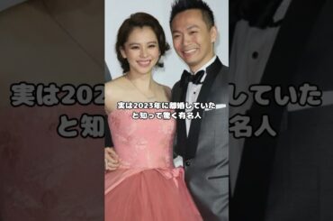 実は2023年に離婚していたと知って驚く有名人