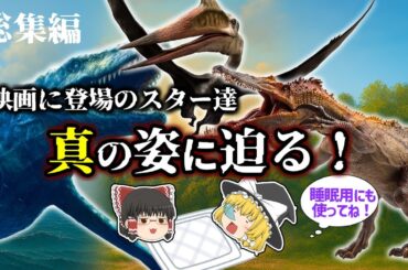 【睡眠用・ゆっくり解説】映画の恐竜たちの真の姿は？モササウルスから空の支配者まで！【広告最初のみ　途中広告なし】