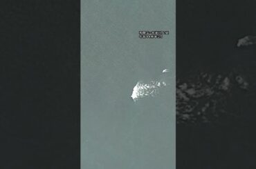 【津波警報】波が発生する海の様子　和歌山・古座川上空から撮影 #shorts