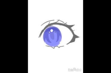 目描きました 可愛くないのは認めます