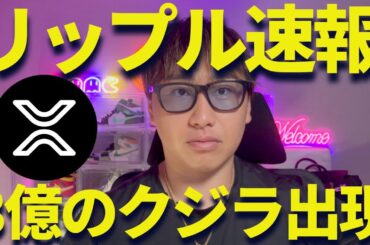 【XRP速報】リップルに巨額のクジラが出現！？450円から復活なるか？