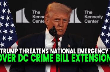 トランプ大統領、DC犯罪法案の延期で国家非常事態宣言を発令