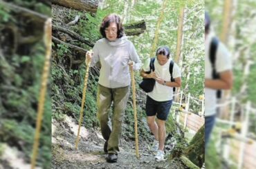 黒木瞳さん、初の慰霊登山　宝塚同期が犠牲、事故40年で決意　日航機墜落
