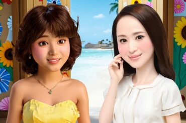 【AI】松田聖子 - 夏の扉【歌詞付き】