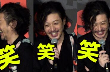 自分で言って笑うオダギリジョー　「最後に一つだけ」のはずが…　『THE オリバーな犬、(Gosh!!)このヤロウ MOVIE』舞台挨拶