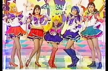 さくら組セーラームーン初披露？大山アンザ16歳森野文子16歳鈴木奈々17歳　ムーンライト伝説　桜っ子クラブ