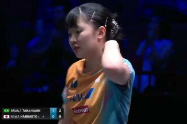 BRUNA TAKAHASHI vs MIWA HARIMOTO - WTT EUROPE SMASH SWEDEN 2025