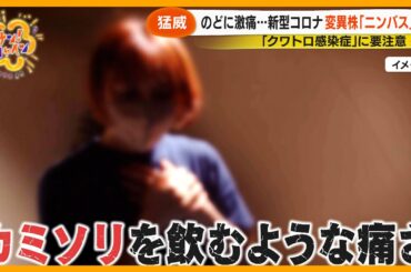 【猛威】「クワトロ感染症」に注意 新型コロナ×リンゴ病×はしか×百日ぜき 重症化も【サン！シャインニュース】