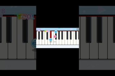音楽リズムゲーム1708.懐メロ.桃色の片想い.松浦亜弥. #リズムゲーム #piano