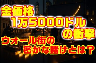 金価格1万5000ドルの衝撃：ウォール街の密かな賭けとは？