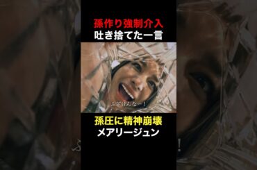 孫圧に精神崩壊メアリージュン #奪い愛真夏 #奪い愛 #安田顕 #高橋メアリージュン #菊池桃子 #shorts