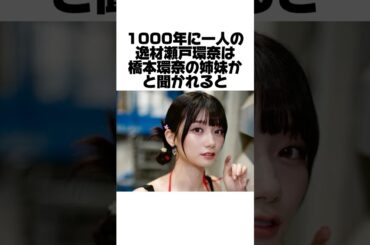 瀬戸環奈と橋本環奈の関係とは？