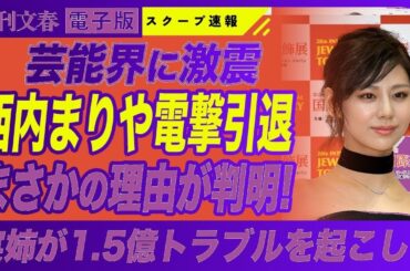 【衝撃】西内まりや電撃引退の真相！実姉の1.5億円トラブルが原因だった…😱