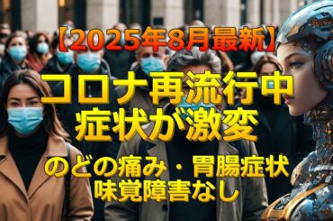 【2025年8月最新】コロナ再流行中！症状の変化と対策法を医師が解説