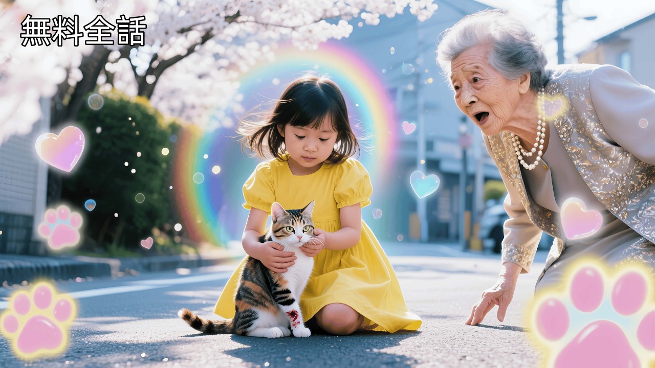 読心術が使える天才女🐱が猫を救ったら…！💰富豪の祖母に実の孫と判明💥『あの日、ナースに盗まれた赤ちゃんだった！』👶  #逆襲 #超能力お嬢様  #すれ違った運命