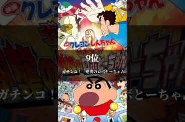 クレヨンしんちゃん映画ランキング