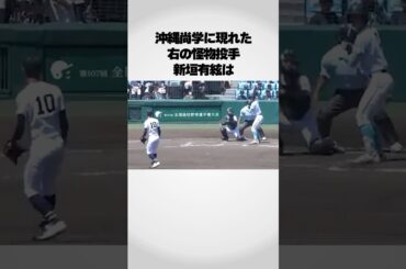 『沖縄尚学の怪物右腕』新垣有絃が凄い！