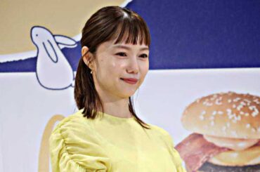 「宮﨑あおいがジョイマンと共演！マクドナルド2025月見ファミリー発表会」