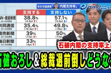 【“石破おろし”の出口は】石破内閣支持率上昇で“石破おろし”をめぐる情勢はどう変化するのか 久江雅彦×林尚行×水内茂幸 2025/8/26放送＜前編＞