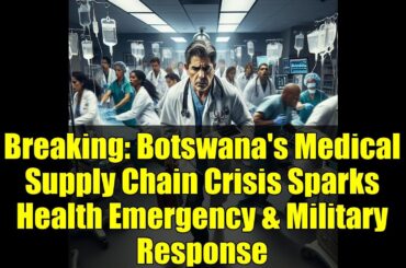 Breaking: Botswana's Medical Supply Chain Crisis Sparks Health Emergency & Military Response