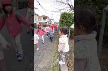 早く幼稚園へ行きたい娘#shorts