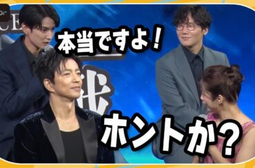 渡邊圭祐、上戸彩との共演に感激「僕目線で言うと上戸さんが主演」と仲良しぶり披露　映画「沈黙の艦隊 北極海大海戦」完成報告会