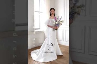 大友花恋｜研音グループ Japan｜8月の PLACOLE＆DRESSY表紙モデル大友花恋さんの選ぶコーディネートは？👗 #wedding #dîlan #결혼식#大友花